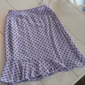 Purple spotted flouncy Laura skirt 🎁